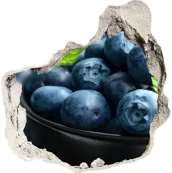 Fototapeta Nálepka 3D díra beton Borůvky