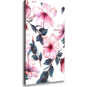 Obraz Vertikální Vertikální Foto obraz na plátně do obýváku Ibišek