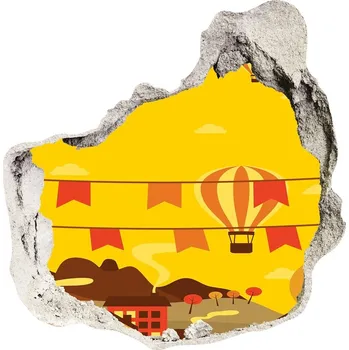 Fototapeta Samolepící nálepka Balony nad městem