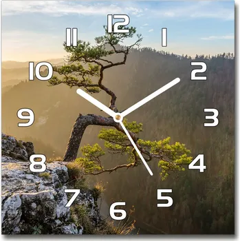 Hodiny Skleněné hodiny čtverec Pieniny Sokolice