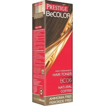 Barva na vlasy Prestige Be Color Semi-permanentní barva na vlasy BC06 přírodní káva 100 ml