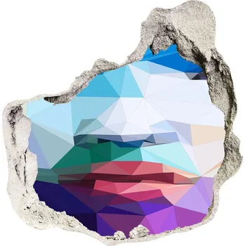 Fototapeta Díra 3D fototapeta nálepka Abstrakce žena