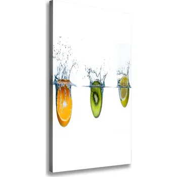 Obraz Vertikální Foto obraz na plátně Ovoce pod vodou