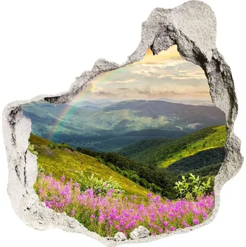 Fototapeta Nálepka fototapeta 3D výhled Horská krajina