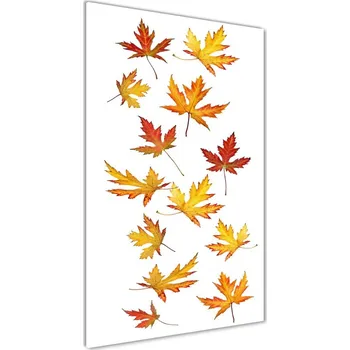 Obraz Vertikální Fotoobraz na skle Podzimní listí