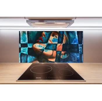 Obklad Panel do kuchyně Žena abstrakce