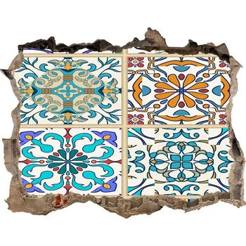 Fototapeta Fototapeta díra na zeď Keramické obkladačky