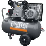 WALTER Litinový pístový kompresor WK430-3-0/50P příkon 2,2 kW, sací výkon 430 l/min, tlak 10 bar, vzdušník 50 l, napětí 400/50 V/Hz