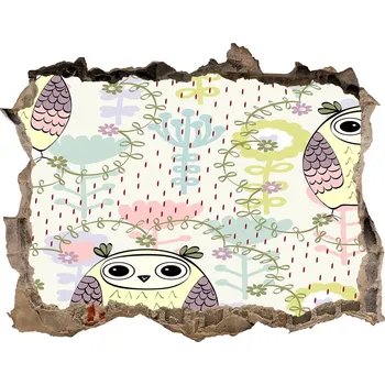 Fototapeta Samolepící nálepka na zeď Sovy