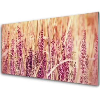 Obraz Obraz na skle Pšenice Rostlina Příroda 100x50 cm 2 Přívěsky