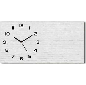Hodiny Skleněné hodiny na stěnu tiché Zděná zeď