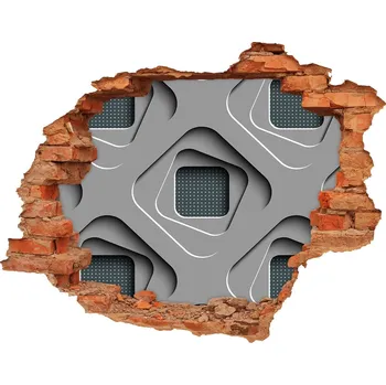 Fototapeta Díra 3D fototapeta nálepka Abstrakce 3D