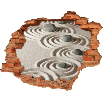 Fototapeta Díra 3D fototapeta Kameny zen písek