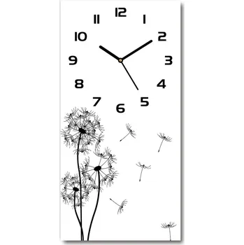 Hodiny Moderní hodiny nástěnné Pampelišky