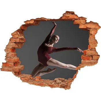 Fototapeta Foto fotografie díra na zeď Moderní tanec