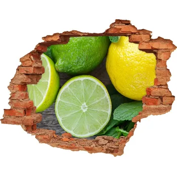 Fototapeta Samolepící nálepka Limetka a citron