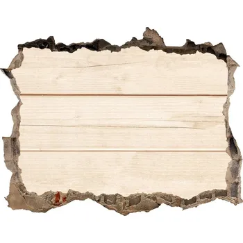 Fototapeta Fototapeta díra na zeď Dřevěné pozadí