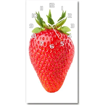 Hodiny Moderní hodiny nástěnné Jahoda