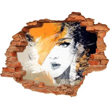 Fototapeta Díra 3D fototapeta nálepka Portrét ženy