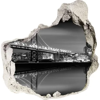 Fototapeta Samolepící díra na stěnu San Francisco noc