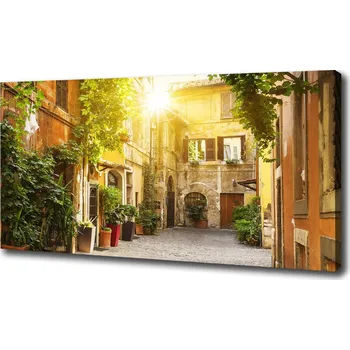 Obraz Foto obraz na plátně Italské uličky