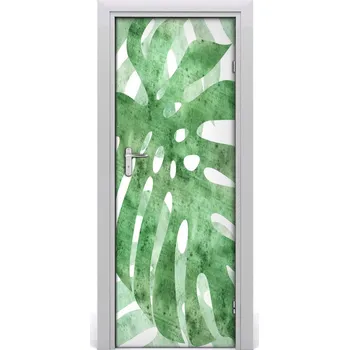 Fototapeta Samolepící fototapeta na dveře Monstera 75x205 cm