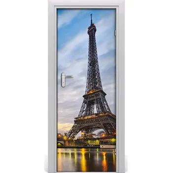 Fototapeta Fototapeta samolepící na dveře Eiffelova věž 75x205 cm