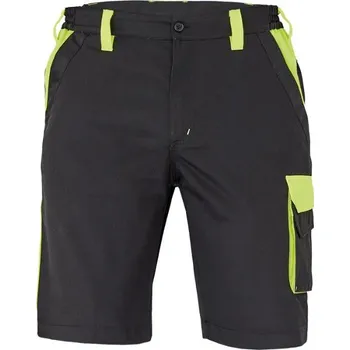 pracovní kraťasy CERVA Max Vivo kraťasy/šortky černo/žluté Barva: černá, Velikost: 62 6915_CER9