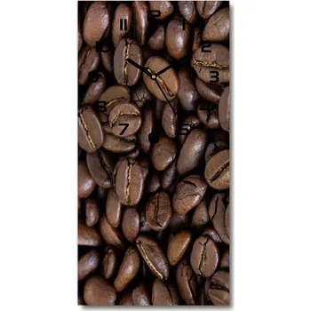 Hodiny Moderní hodiny nástěnné Zrnka kávy