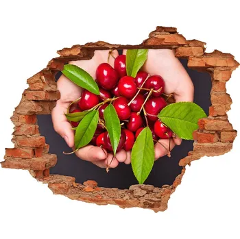 Fototapeta Samolepící nálepka Višně v dlaních