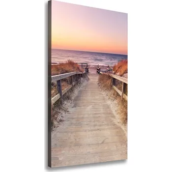Obraz Vertikální Foto obraz na plátně Stezka na pláž