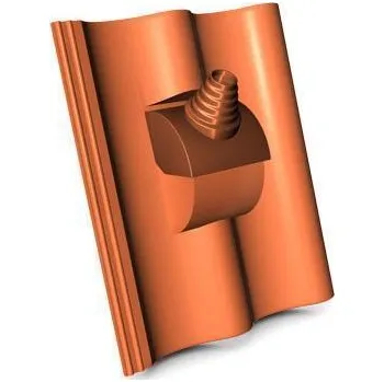 Střešní krytina KM BETA KM Střešní prostupy HODONKA BRILIANT Taška betonová anténní Višňově červenáče