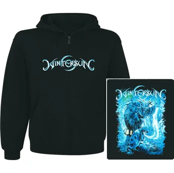 Pánská mikina mikina s kapucí a zipem Wintersun