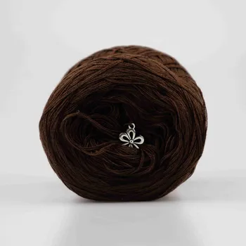 Příze Cherubínka UNI 3N 135 hnědá 500m