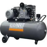 WALTER Litinový pístový kompresor WK900-7-5/270P příkon 5,5 kW, sací výkon 900 l/min, tlak 10 bar, vzdušník 270 l, napětí 400/50 V/Hz
