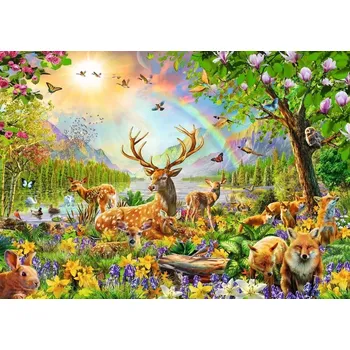 Ravensburger Puzzle Lesní zvířata XXL 200 dílků