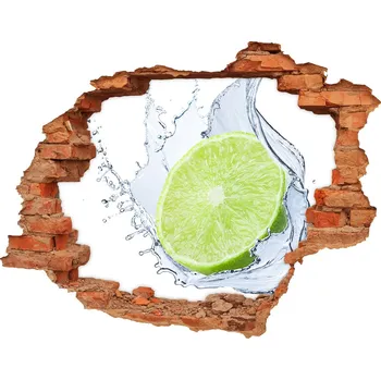 Fototapeta Nálepka 3D díra na zeď Limetka