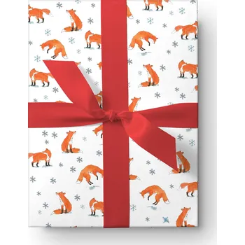 Balící papír ePiPí Vánoční balicí papír - Lišky