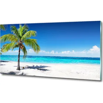 Obraz Foto obraz skleněný horizontální Tropická pláž