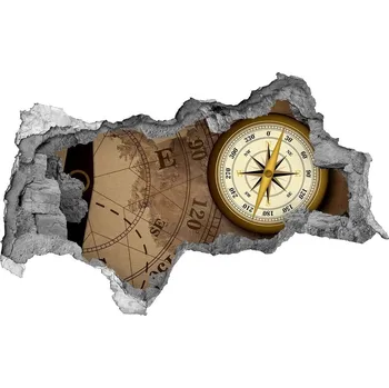 Fototapeta Díra 3D foto tapeta Kompas