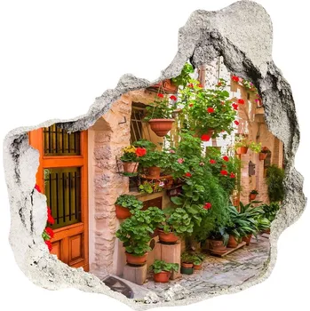 Fototapeta Nálepka fototapeta 3D výhled Romantická ulička