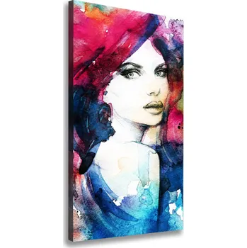 Obraz Vertikální Foto obraz na plátně Abstrakce žena