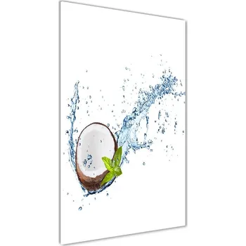 Obraz Vertikální Fotoobraz skleněný na stěnu do obýváku Kokos