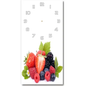 Hodiny Moderní hodiny nástěnné Lesní ovoce