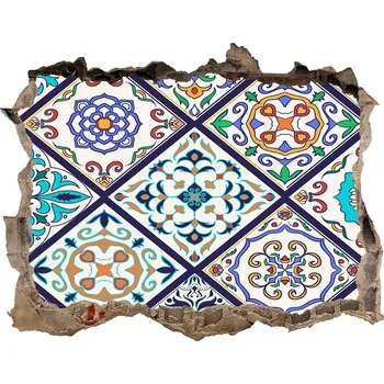 Fototapeta Fototapeta díra na zeď Keramické obkladačky