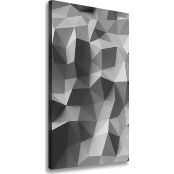 Obraz Vertikální Foto obraz na plátně Abstrakce trojúhelníky