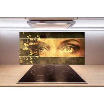 Obklad Panel do kuchyně Oči a motýli