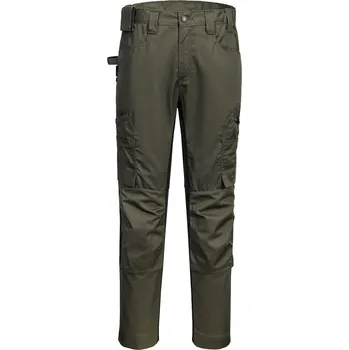 Pracovní oblečení PORTWEST WX2 ECO CD881 / Strečové pracovní kalhoty - lesní noc UK 28/EU 44