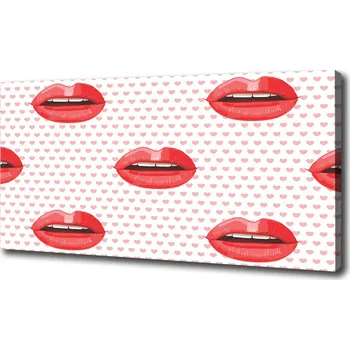 Obraz Foto obraz na plátně Červená ústa