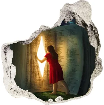 Fototapeta Fototapeta díra na zeď Svět knížek